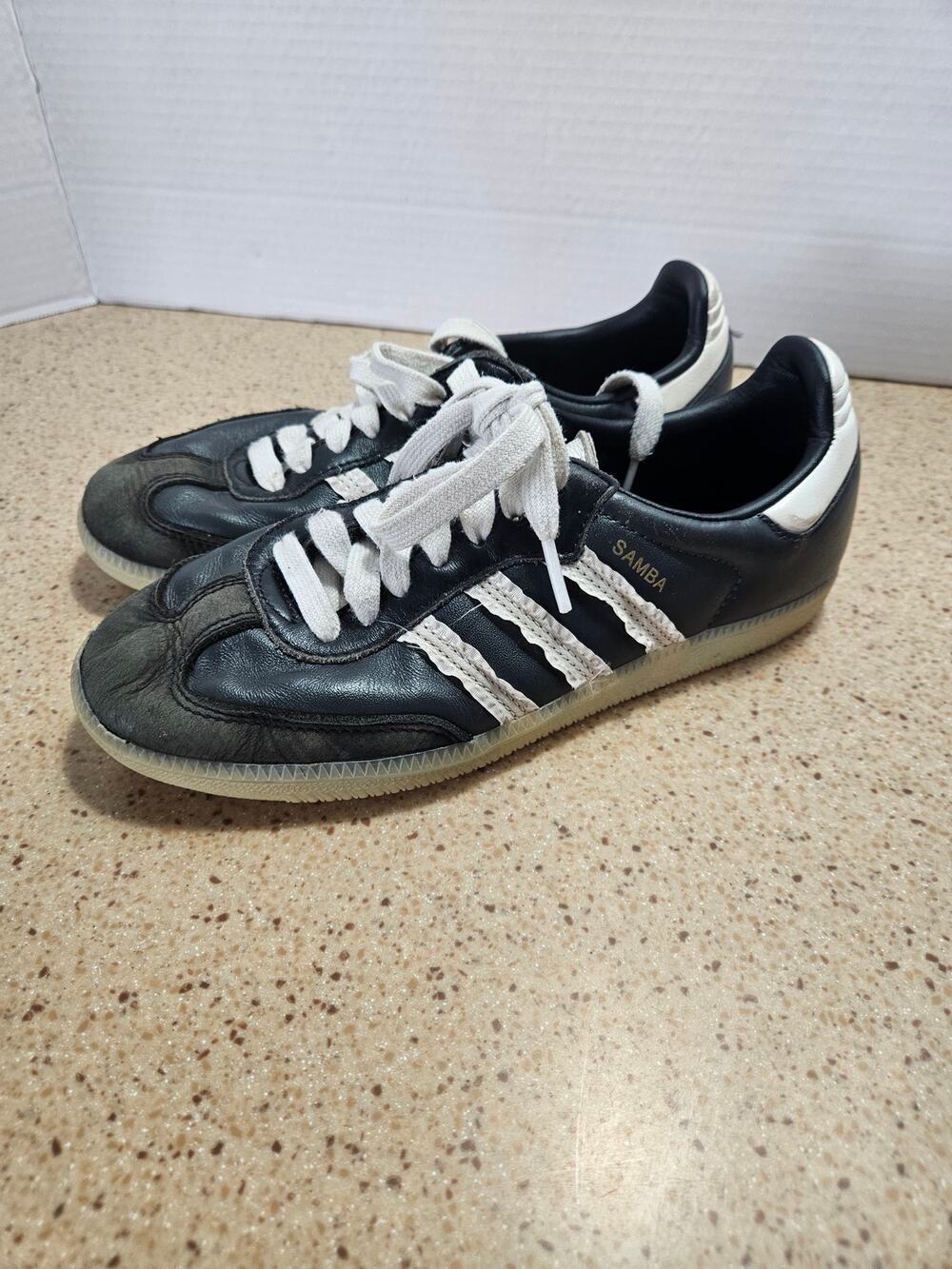 Adidas Samba Black & White Sneakers